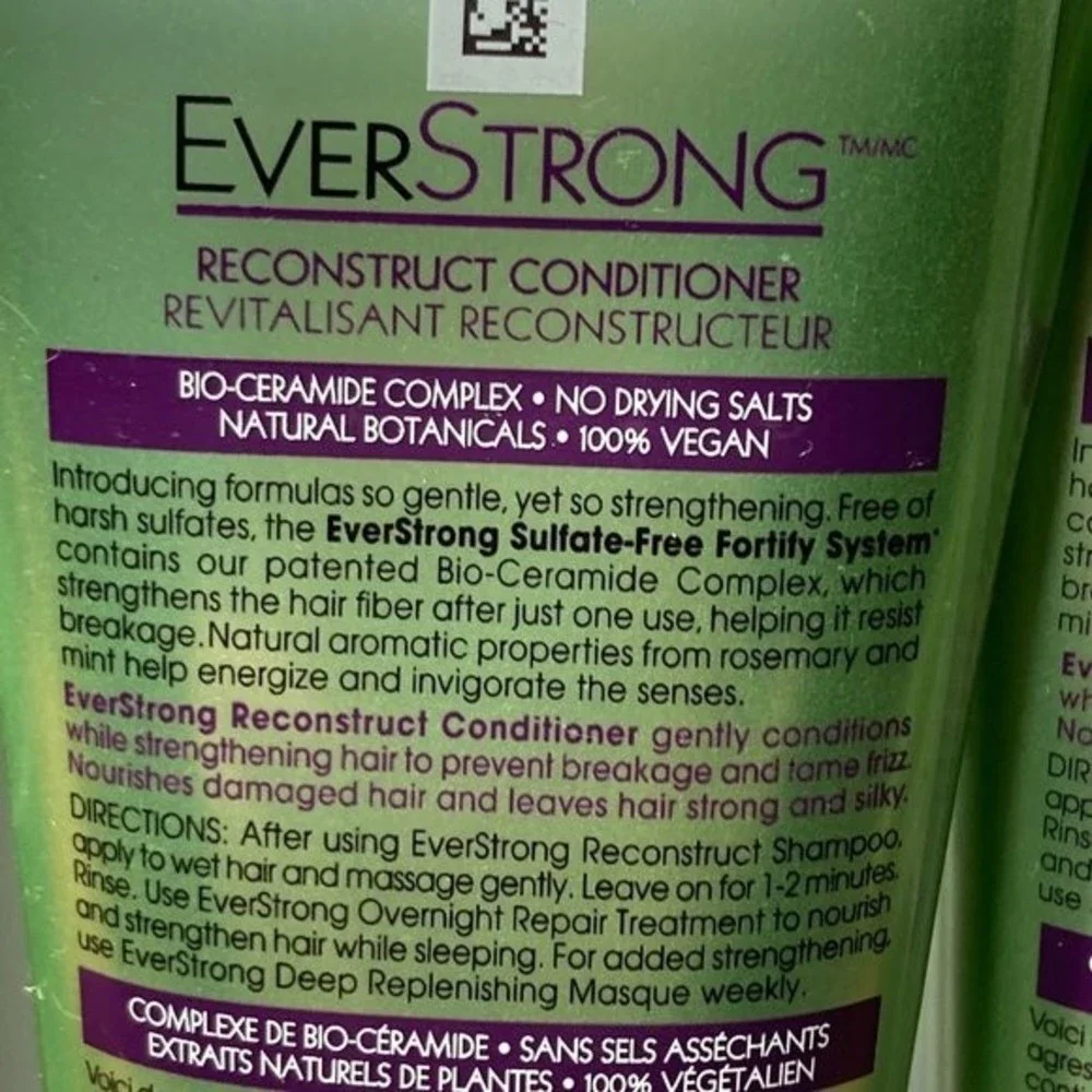 L'oreal Ever Strong Reconstruct Conditioner 6 Bottles DISCONTINUED Sulfate Free - Picture 9 of 13